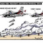 Les guerres aveugles … http://theweek.com/cartoons/index/267062/editorial-cartoon-world-syria-bombing