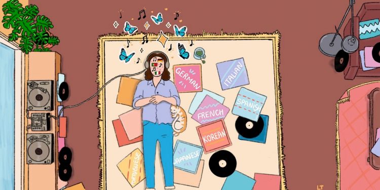 Learn languages through music